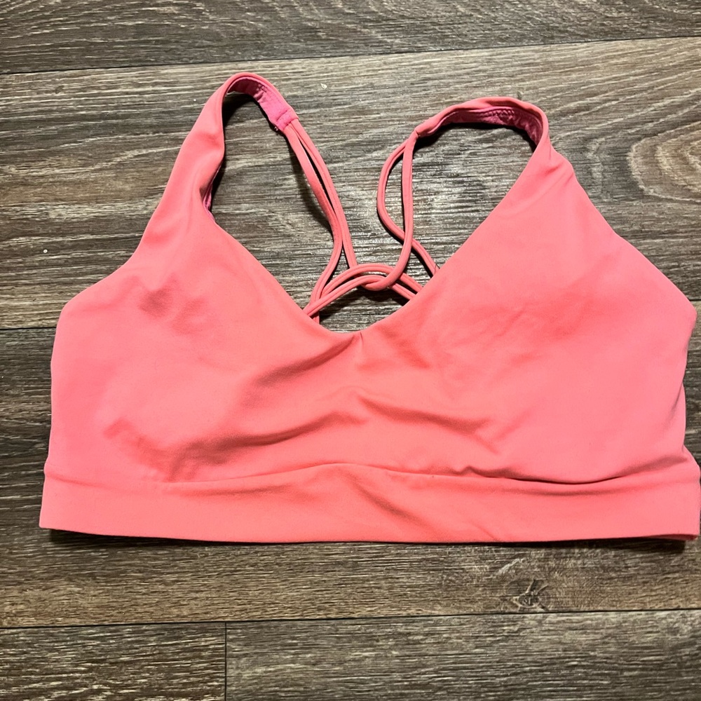 Strappy sports bra from Athleta